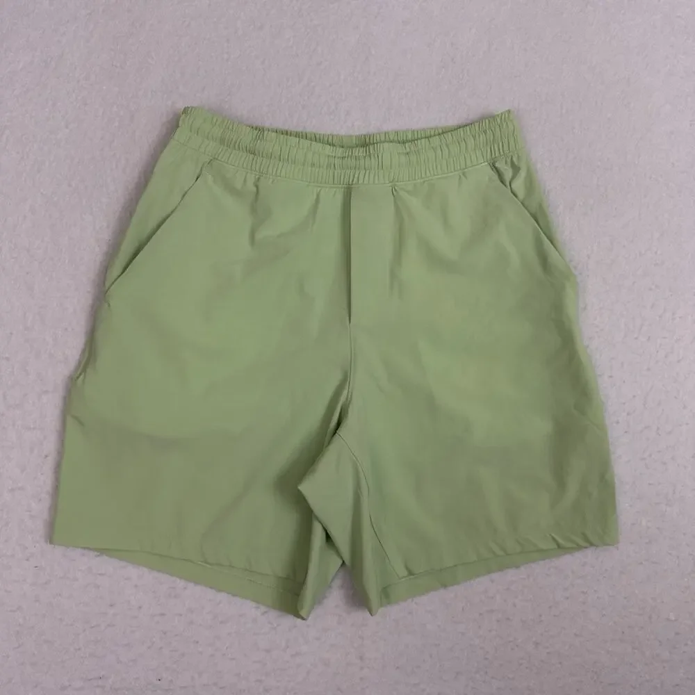 Lululemon Pace Breaker Shorts Men’s Small Delicate Mint 7 Inch Linerless